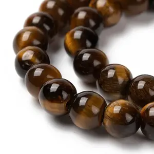 Round Tiger Eye Beads Strands