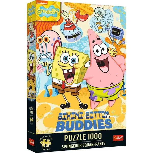 Trefl Puzzle 1000 Premium Plus - SpongeBob v kalhotách