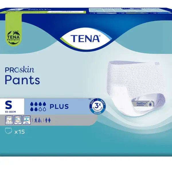 Tena Pants Plus S inkontinenční kalhotky 15 ks
