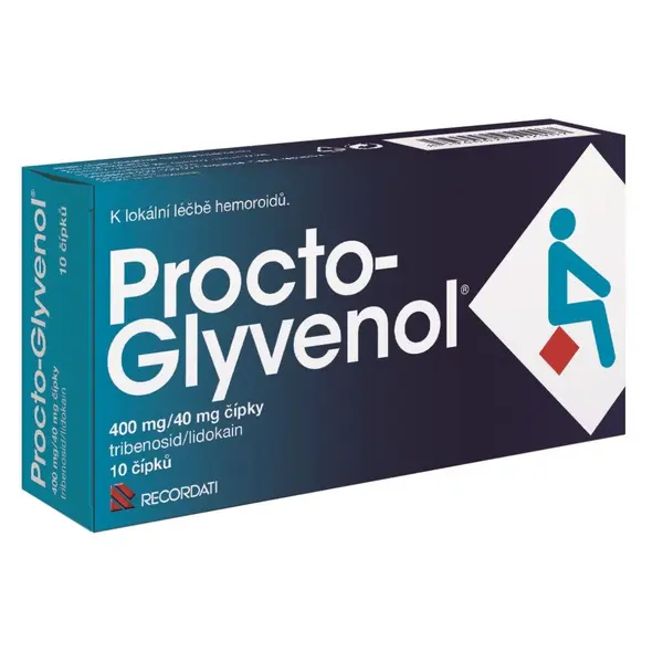 Procto-Glyvenol čípky 10 ks