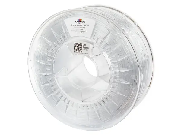 Spectrum 80413 3D filament, PET-G HT100, 1,75mm, 1000g, Průsvitný (Clear)