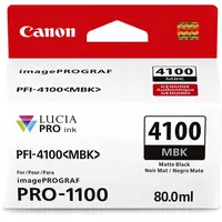 Canon PFI-4100 6776C001 matně černá (matte black) originální cartridge