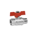 Ventil guľový MF 1/2" motýľ