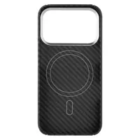 Aramidový zadní kryt FIXED MagVelar s podporou MagSafe pro Apple iPhone 17 Pro, černá