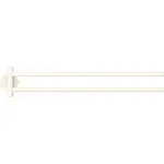 tesa Držiak na uteráky Moon dvojramenný, matná biela, 450 mm