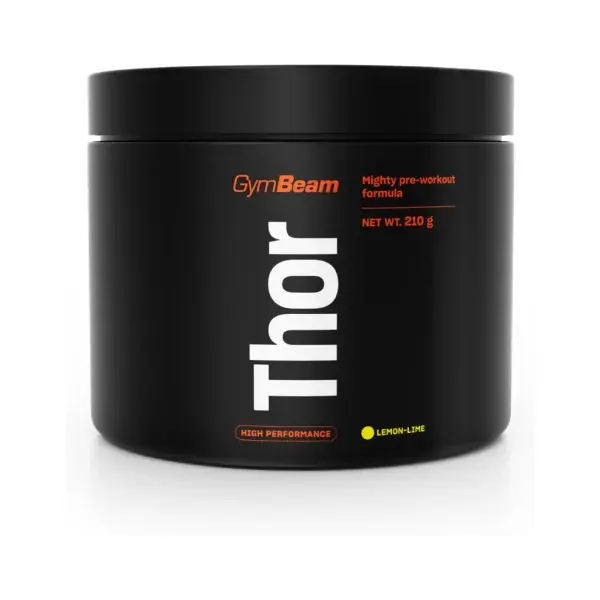 GymBeam THOR - 210 G - CITRON + LIMETKA Anabolizér, , velikost