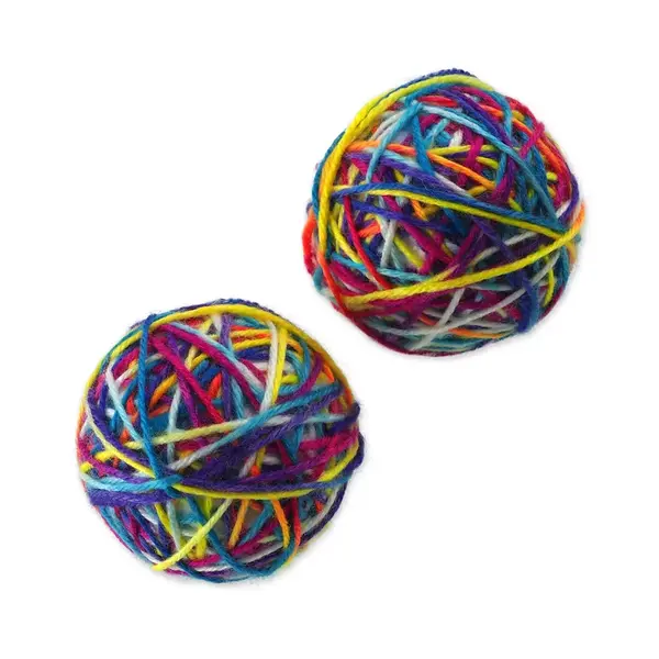 MAGIC CAT Hračka klubko barevné 6,3 cm