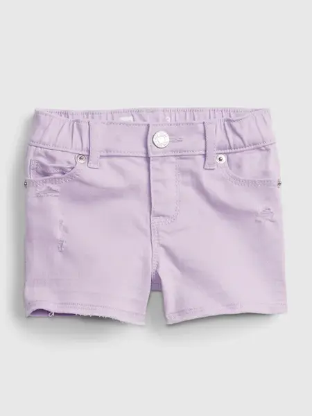 GAP Dětské kraťasy purple shortie - Holky
