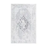 KOBEREC TKANÝ NA PLOCHO, 160/230 cm, šedá