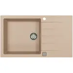 Alveus Granitový drez Cadit 40, piesková, 86 x 50 cm