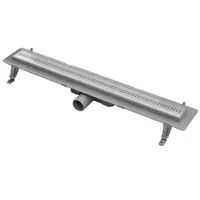 Sprchový žlab liniový Cubik Abs+Inox 900