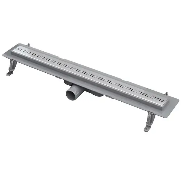 Sprchový žlab liniový Cubik Abs+Inox 900