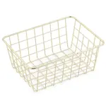 Kočík drátěný Filum 24x18x10cm zlatý 8061 Bisk
