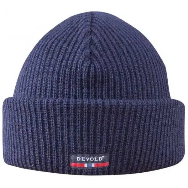 Devold WOOL BEANIE Čepice, modrá, velikost UNI