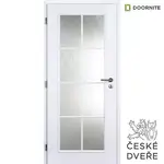 Interiérové dveře Elida Sklo Bílé 60L