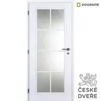 Interiérové dveře Elida Sklo Bílé 60L