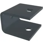 DRŽÁK PRO PLOTOVÉ POLE SALERNO/NOVARA 4 ks RAL 7024 MAT