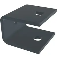 DRŽÁK PRO PLOTOVÉ POLE SALERNO/NOVARA 4 ks RAL 7024 MAT