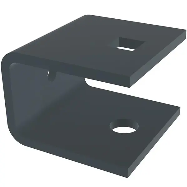 DRŽÁK PRO PLOTOVÉ POLE SALERNO/NOVARA 4 ks RAL 7024 MAT