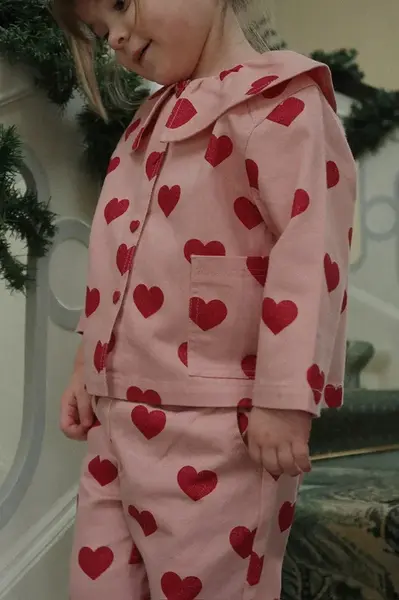 Detská rifľová bunda Konges Sløjd MAGOT COLLAR JACKET GOTS