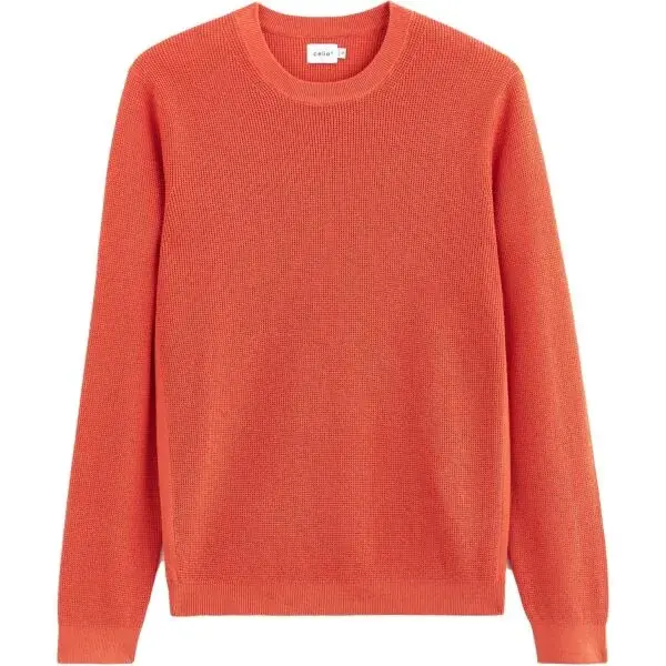 CELIO TEPIC Pánsky sveter, červená, veľkosť
