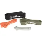 GymBeam CROSSBANDS Set odporových gúm, čierna, veľkosť