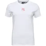 New Era NEW YORK YANKEES MLB MIDI LEAGUE ESSENTIAL T-SHIRT Dámské triko, bílá, velikost
