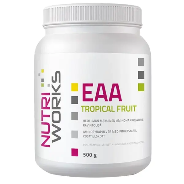 NutriWorks EAA 500g - zelené jablko