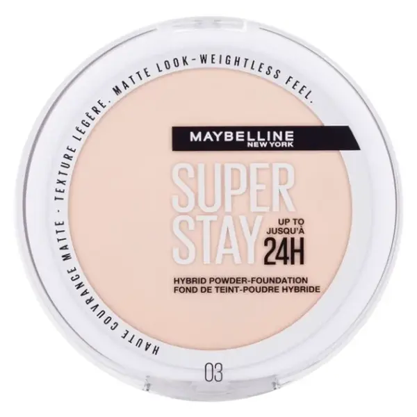 MAYBELLINE SuperStay 24H Make-up v pudru Odstín 3 9 g