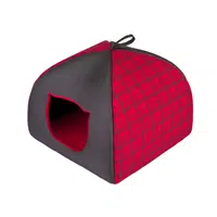 Iglú pro kočky Reedog Red Strips - S