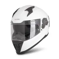 Cestovní přilba W-TEC Burgosa bílá lesk XL (61-62)