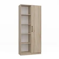 Regál 80 cm dveře sonoma