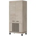 Šatní skříň Mati Mi10 dub cremona/černá