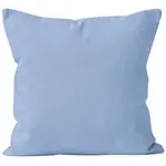 Polštář jednobarevný s výplní, sv.modrá, (402)40x40 cm
