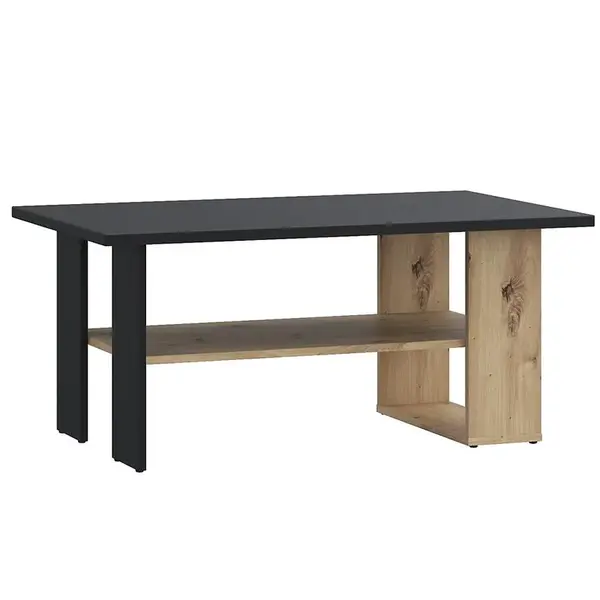 Konferenčný stolík Caldicot CFTT5210-M922 čierny/dub artisan