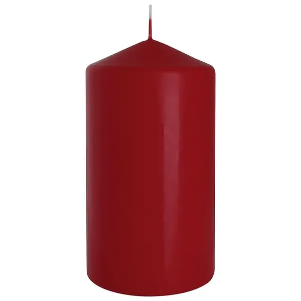 Sviečka valček 80/150 A1 bordová 036