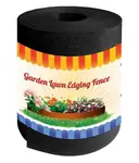 Záhradný obrubník 15 cm x 9 m čierny