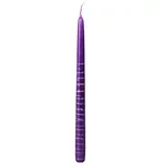 Sviečka Andromeda vianočná fialová 30 cm