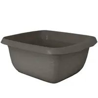 Miska obdelník Cotton 8l tmavě šedá