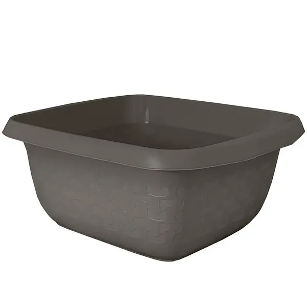 Miska obdelník Cotton 8l tmavě šedá
