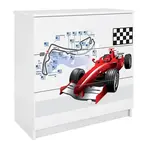 Detská komoda  Babydreams biela – Formula