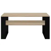 Konferenčný stolík Modern 1p Sonoma/Čierna