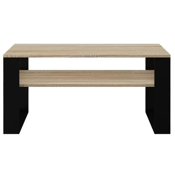 Konferenčný stolík Modern 1p Sonoma/Čierna