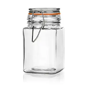 Sklenená hermetická dóza Kadrat Lina 260 ml 04k6826o