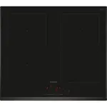 Indukčná varná doska Siemens 60 cm inštalácia na pracovnú dosku bez rámčeka ED651HQB1E