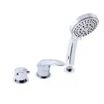 Vaňová batéria RAV Slezák so sprchovacím setom chróm D475.0P