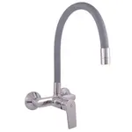 RAV SLEZÁK Colorado drezová batéria so silikónovým ramienkom 100 mm sivá / chróm co102.0/10 CO102.010