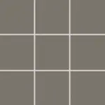 Mozaika Rako Color Two tmavo šedá 10x10 cm, mat GAA0K111.1