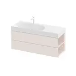 Ravak Lite skrinka pod umývadlo bez umývadla 120x43x45 cm alabaster pink X000001896