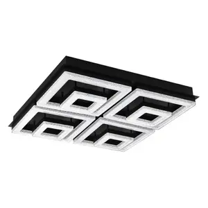 LED stropné osvetlenie Eglo FRADELO 1 čierna 99328